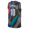Canotte Uomo Brooklyn Nets Ben Simmons Nike 2023-24 City Edition Nero Swingman